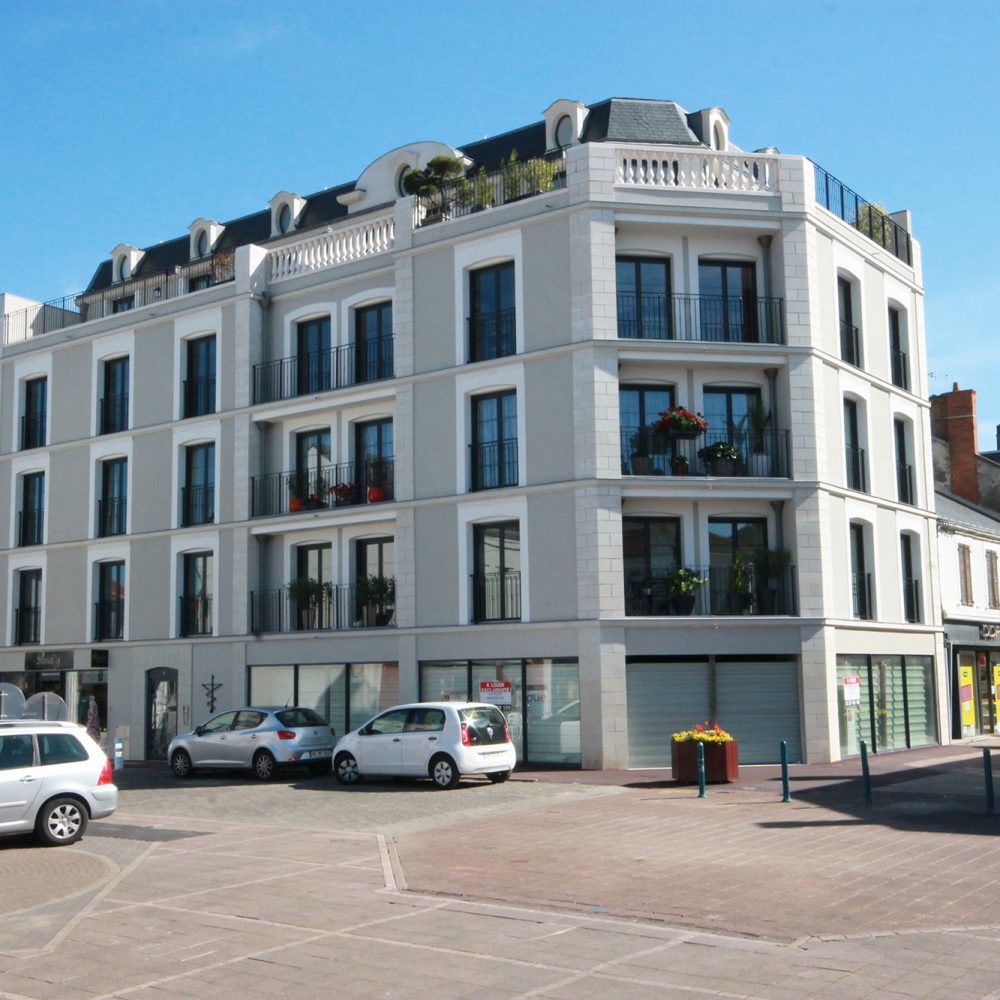 Appartement neuf et local commercial Majelli à Challans - Caducée