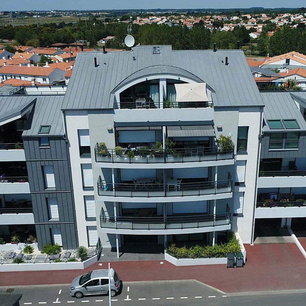 Appartement neuf Majelli à St Gilles Croix de Vie - Le Palatine drone